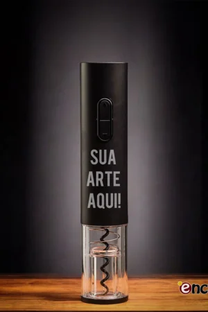 Abridor de Vinho Elétrico Personalizado