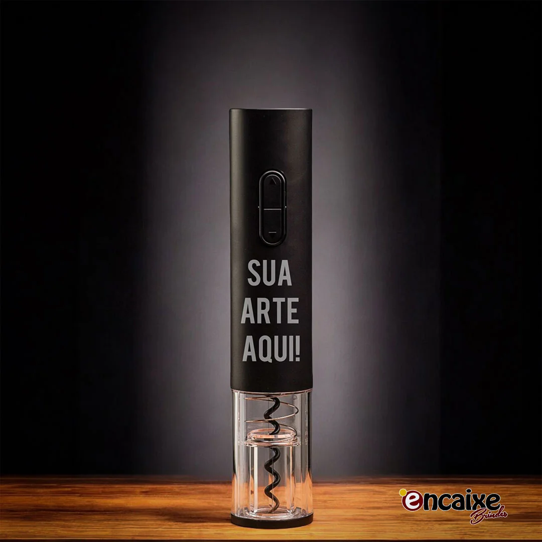 Abridor de Vinho Elétrico Personalizado