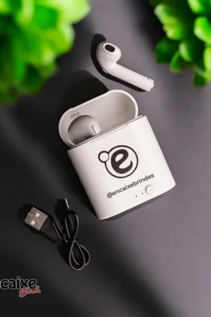 Fone de Ouvido Bluetooth Personalizado